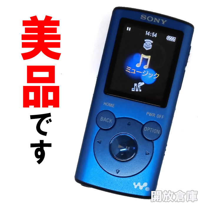 【中古】★美品です!SONY WALKMAN Eシリーズ 2GB ブルー NW-E052 【山城店】