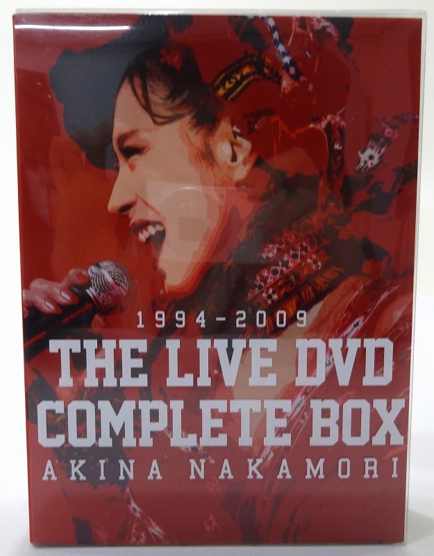 【新品未開封】中森明菜 THE LIVE DVD COMPLETE BOX