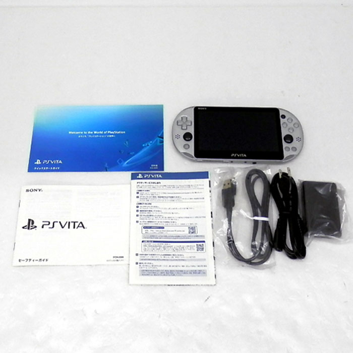 開放倉庫 | 【中古】SONY PlayStation Vita PCH-2000 Wi-Fiモデル シルバー/プレイステーションヴィータ/PS VITA 本体【山城店】 | ゲーム