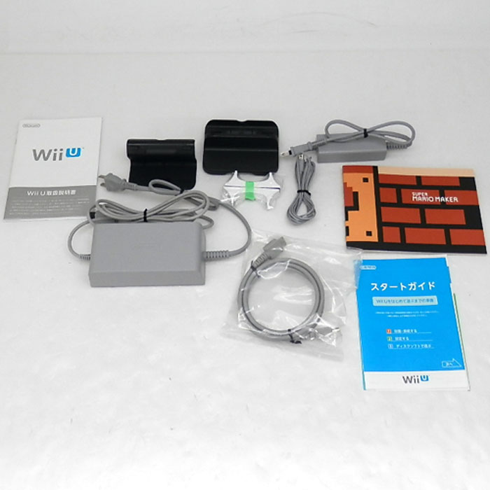 開放倉庫 中古 任天堂 Wii U スーパーマリオメーカー セット シロ ウィーユー Wii U 本体 山城店 ゲーム ニューゲームハード ｗｉｉｕ