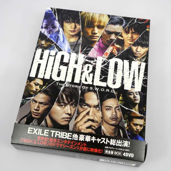 新品  HiGH & LOW SEASON 1と2 DVD版