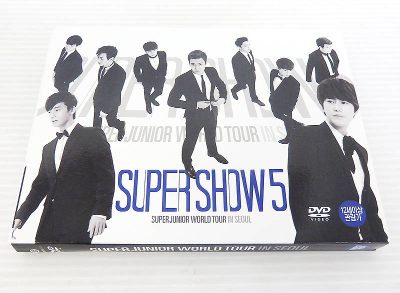 【中古】Super Junior World Tour in Seoul 'Super Show 5' (2DVD + フォトブック) (韓国版)【米子店】