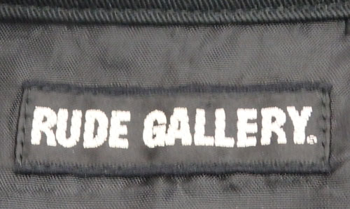 開放倉庫 | 【中古】RUDE GALLERY/ルード・ギャラリー スカル刺繍ZIP 