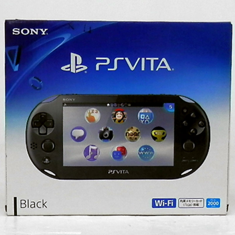 開放倉庫 | 【中古】SONY PlayStation Vita Wi-Fiモデル ブラック (PCH-2000ZA11) + 16GB