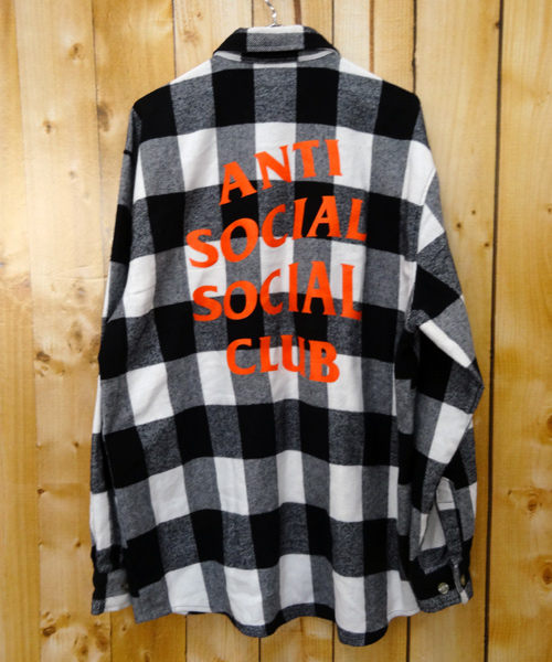 ANTI SOCIAL SOCIAL CLUB チェックシャツ