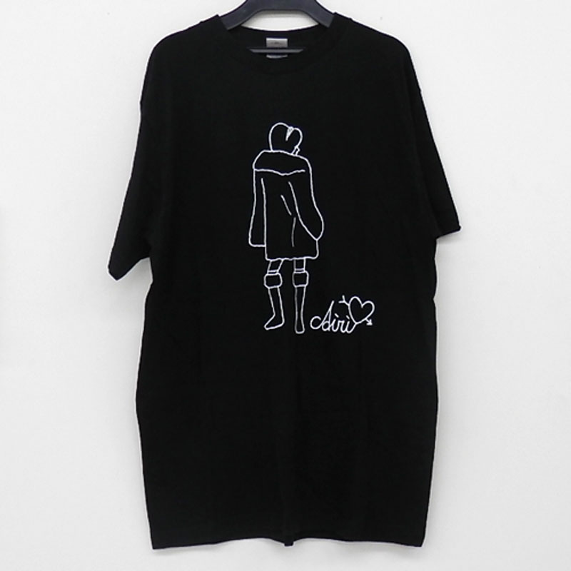 【中古】NMB48  谷川愛梨 生誕記念Tシャツ ブラック 2012 /アーティストグッズ【山城店】