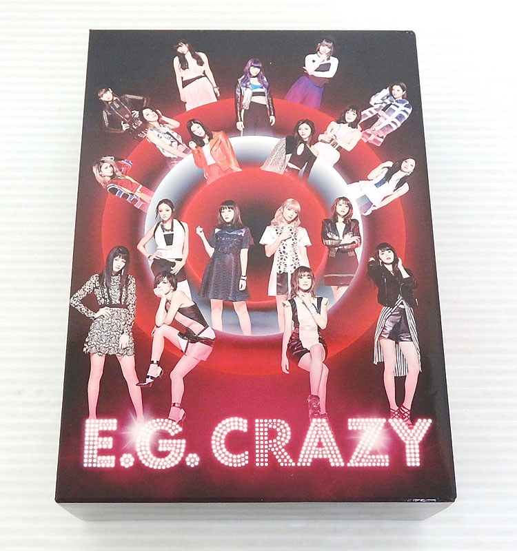 【中古】E-girls E.G.CRAZY CD2枚組+DVD3枚組 (初回生産限定盤)【米子店】